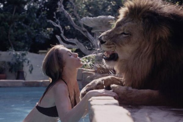 When Melanie Griffith kept a lion as her pet!