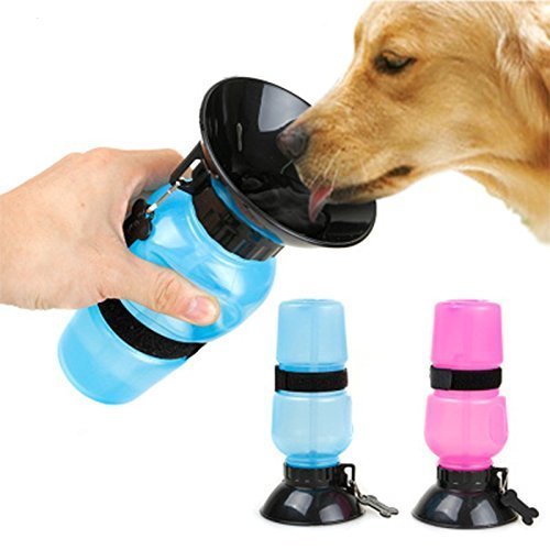 Portable Dog Drinking Water Bottle with Water Cup