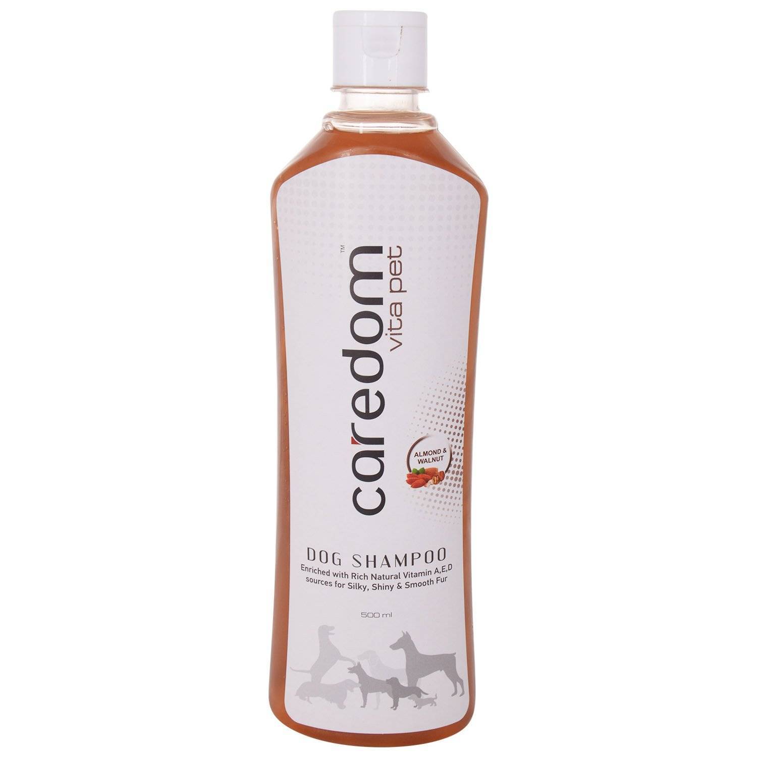 Caredom Vita Pet Dog and Cat Shampoo - Almond and Walnut Extracts
