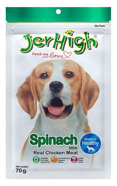 JerHigh Chicken with Spinach Stick
