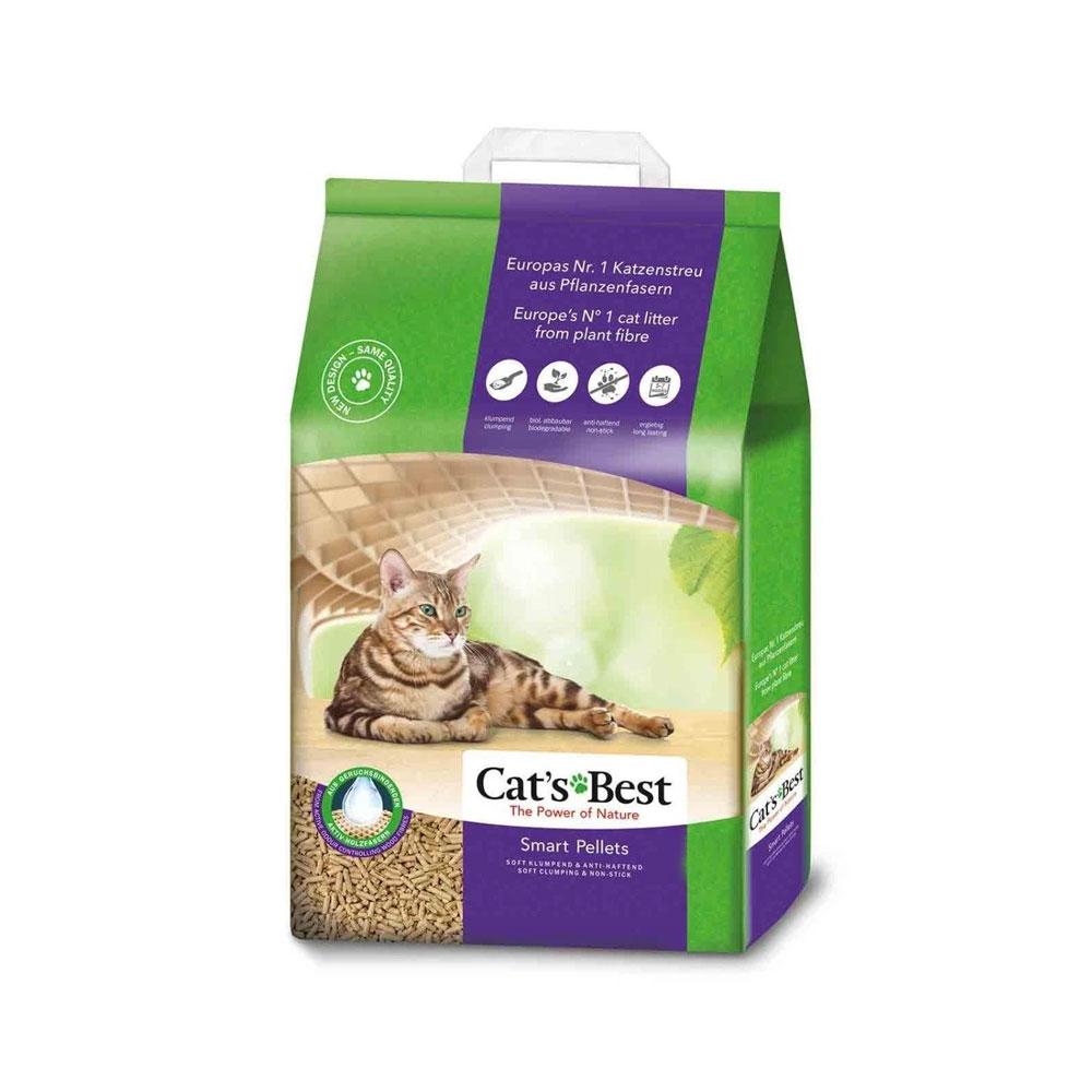 Cat's Best Cat Litter Smart Pellets (Soft Clumping & NonSticking Cat